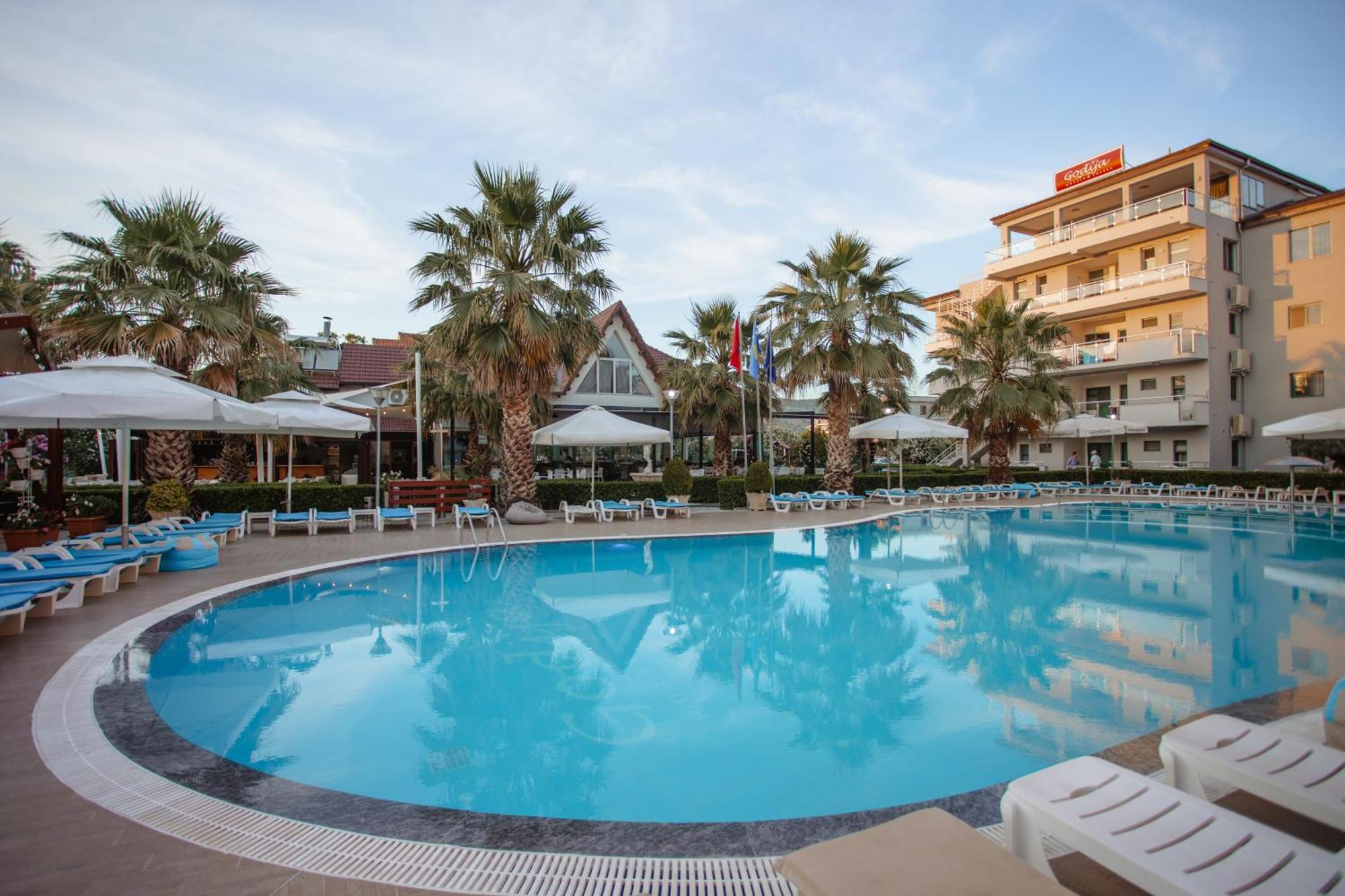 Godija Hotel & Suites Velipojë Exterior foto