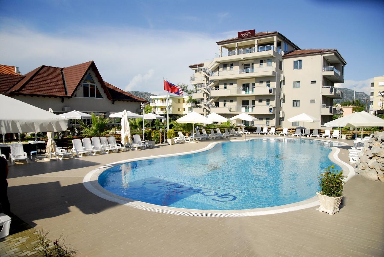 Godija Hotel & Suites Velipojë Exterior foto